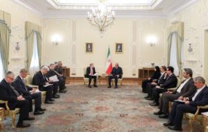 رئیسجمهور: عزم دولت ایران برای تکمیل راهگذر شمال-جنوب جدی است رئیسجمهور: عزم دولت ایران برای تکمیل راهگذر شمال-جنوب جدی است