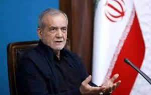 پزشکیان: دستِ دشمن قلدر و قدّار را کوتاه میکنیم پزشکیان: دستِ دشمن قلدر و قدّار را کوتاه میکنیم