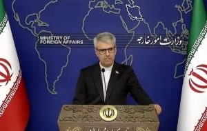 بقائی: هرگونه مذاکره را شفاف اعلام خواهیم کرد بقائی: هرگونه مذاکره را شفاف اعلام خواهیم کرد