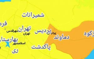 آخرین رنگ‌بندی کرونایی شهرهای کشور / ۱۶ شهرستان در وضعیت قرمز کرونا
