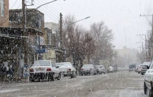 پیش بینی بارش برف و باران در ۸ استان
