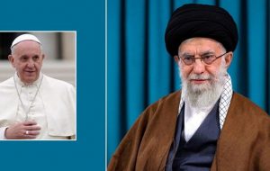 پاپ فرانسیس : مطالبی که رهبر انقلاب اسلامی می‌گویند را قبول داریم