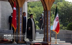 استقبال رسمی رئیسی از اردوغان