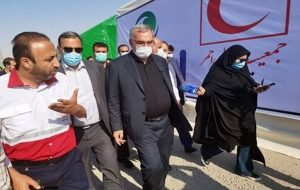 پنج بیمارستان صحرایی در مرز مهران به زائران خدمات ارائه می‌دهند