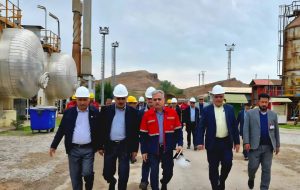 بازدید مدیرعامل شرکت ملی مناطق نفت‌خیز جنوب از تأسیسات رگ سفید۱