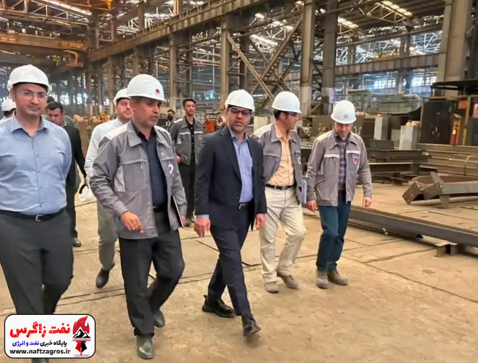بازدید مدیرعامل  پتروشیمی آلای مهستان از شرکت آذرآب اراک+تصاویر