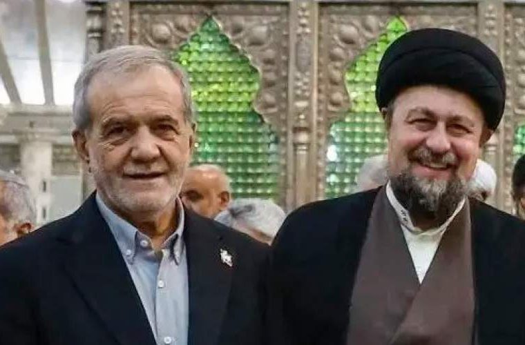 صداوسیما دو کلمه از سخنان پزشکیان و حسن خمینی را حذف کرد!