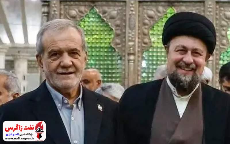 صداوسیما دو کلمه از سخنان پزشکیان و حسن خمینی را حذف کرد!